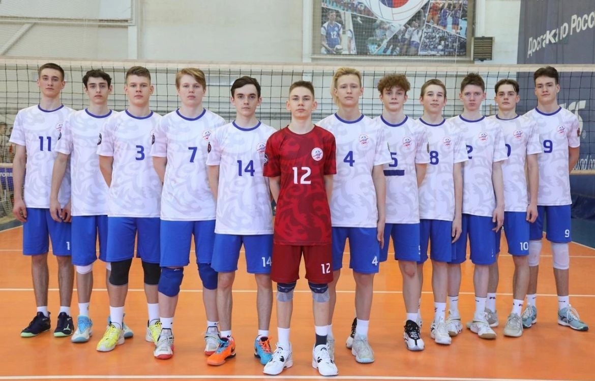 Ученик лицея принял участие в финале Первенства России по волейболу.